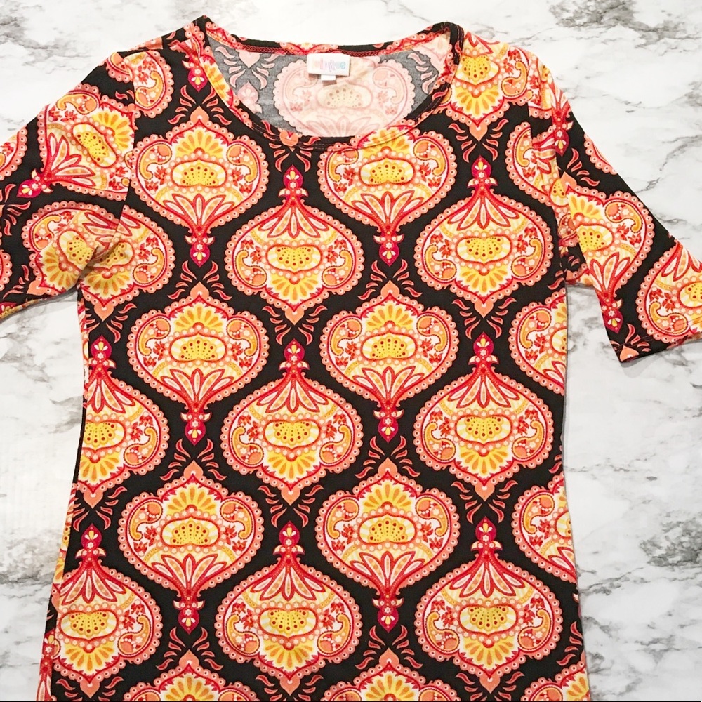 LULAROE Julia Paisley Print Dress